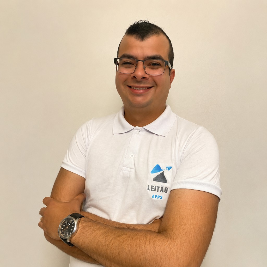 Rodrigo Leitão, desenvolvedor e fundador da Leitão Apps